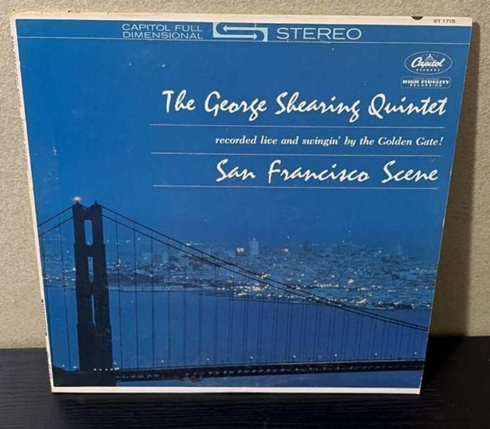 The George Shearing Quintet - San Francisco Scene Stereo Vinyl LP Record
